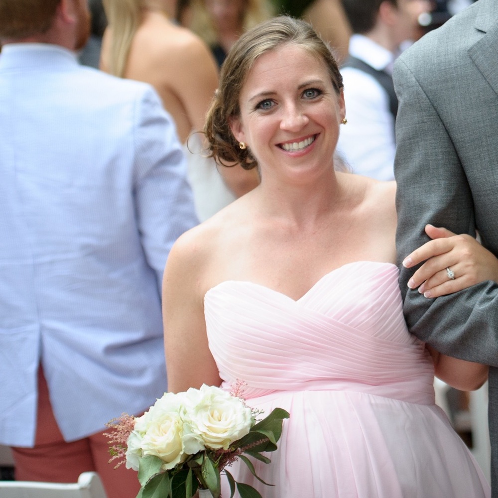 Maternity bridesmaid dress from Etsy